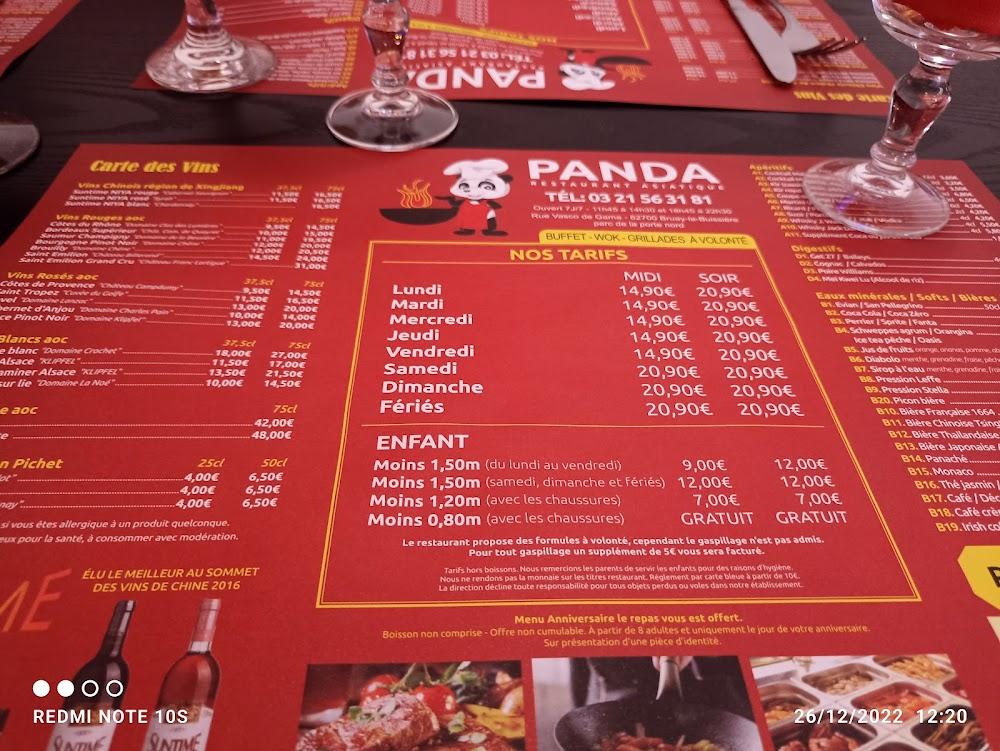 Panda Restaurant Asiatique - Menu Image 4